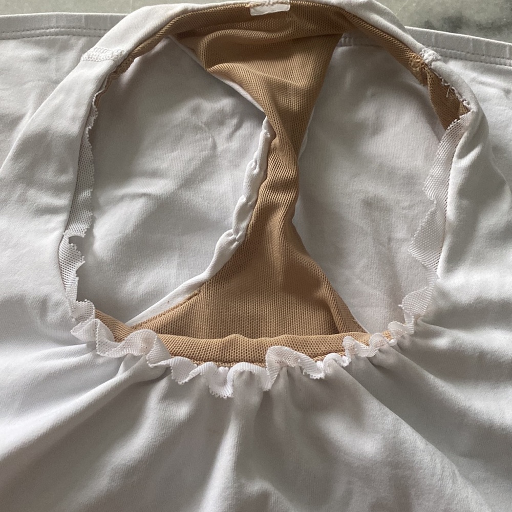 Lululemon White Racerback Tank - Picture 2 of 3